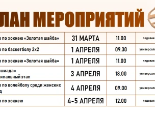 План мероприятий